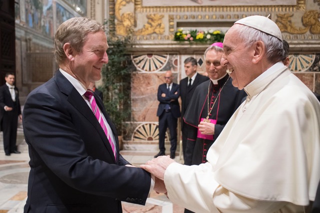 20170327 Taoiseach with Pope