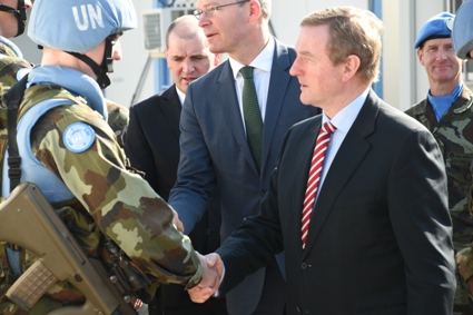 Taoiseach visits Irish troops in Lebanon - in pictures