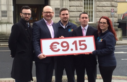 Minister Nash marks introduction of new National Minimum Wage rate of €9.15