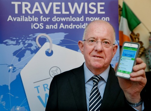 Minister Flanagan launches TravelWise - a new smartphone travel app