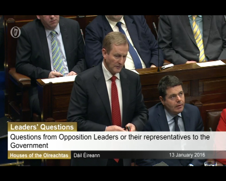 Leaders' Questions - 13th January 2016