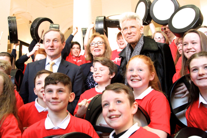 Taoiseach Enda Kenny and Minister Jan O’sullivan Announce Commitment to Music Generation Funding
