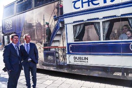 Donohoe launches Dublin Bus’ 1916 Tour