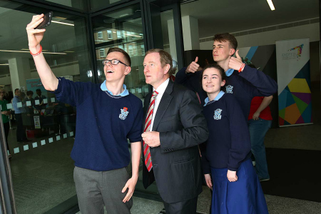 Taoiseach Enda Kenny attends Excited Digital Learning Festival