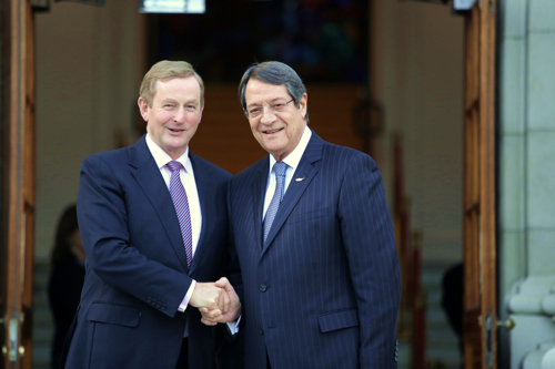 Taoiseach meets the President of Cyprus