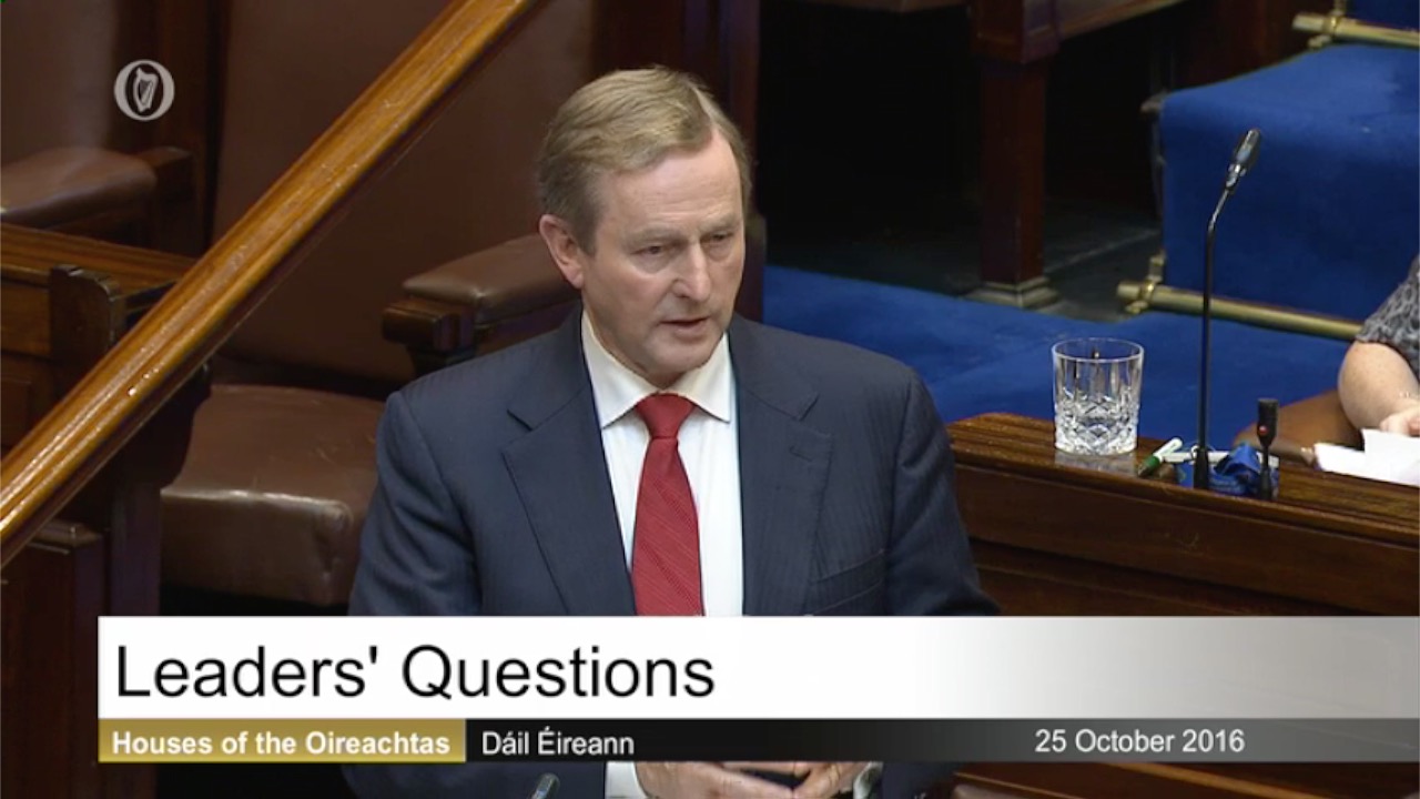 Leaders' Questions - 25th October 2016