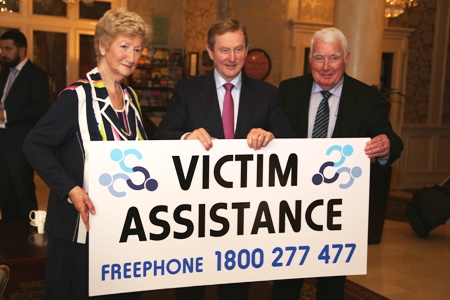 Taoiseach launches Victims Assistance Helpline