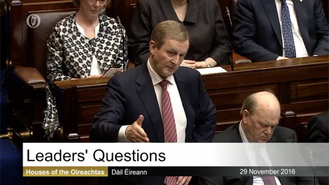 Leaders' Questions - 29th November 2016