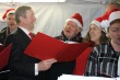 Taoiseach attends turning on of Oireachtas Christmas lights