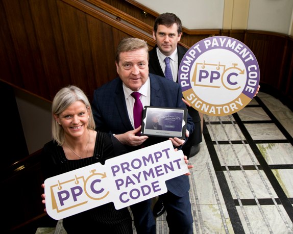 Minister Breen urges businesses to sign up to the Prompt Payment Code
