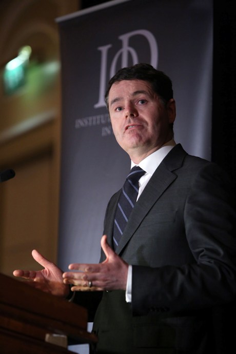 Minister Paschal Donohoe Addresses Institute of Directors Spring Lunch