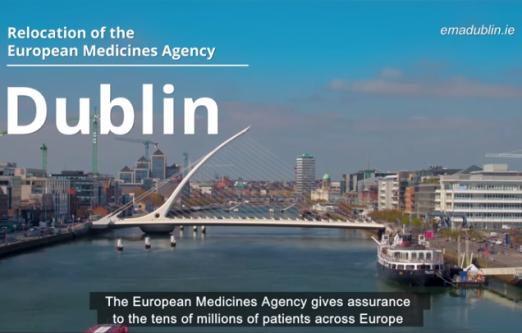 Ireland submits its bid to relocate the European Medicines Agency from London to Dublin