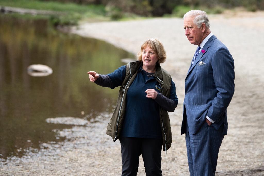 His Royal Highness, The Prince of Wales, visits Wicklow Mountains National Park during an official visit to Ireland
