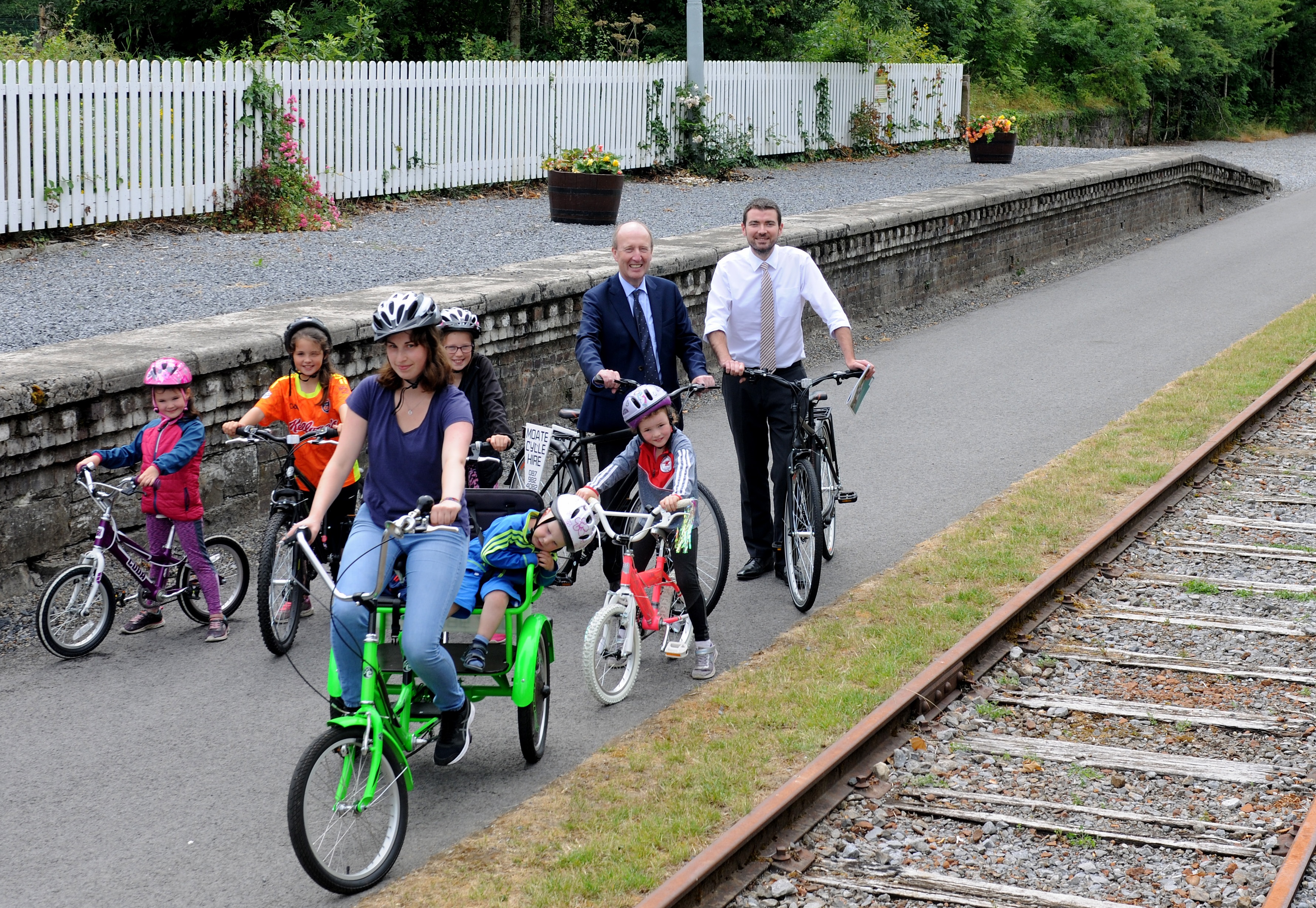 Minister Ross and Griffin announce the launch of Bike Week 2019 along with Greenway funding of €40 million