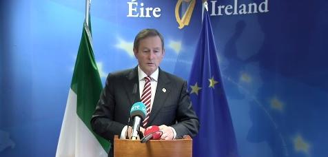 Taoiseach briefs media after EU Council meeting