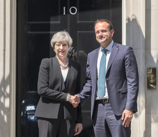 20170619 Taoiseach with PM Theresa May Post