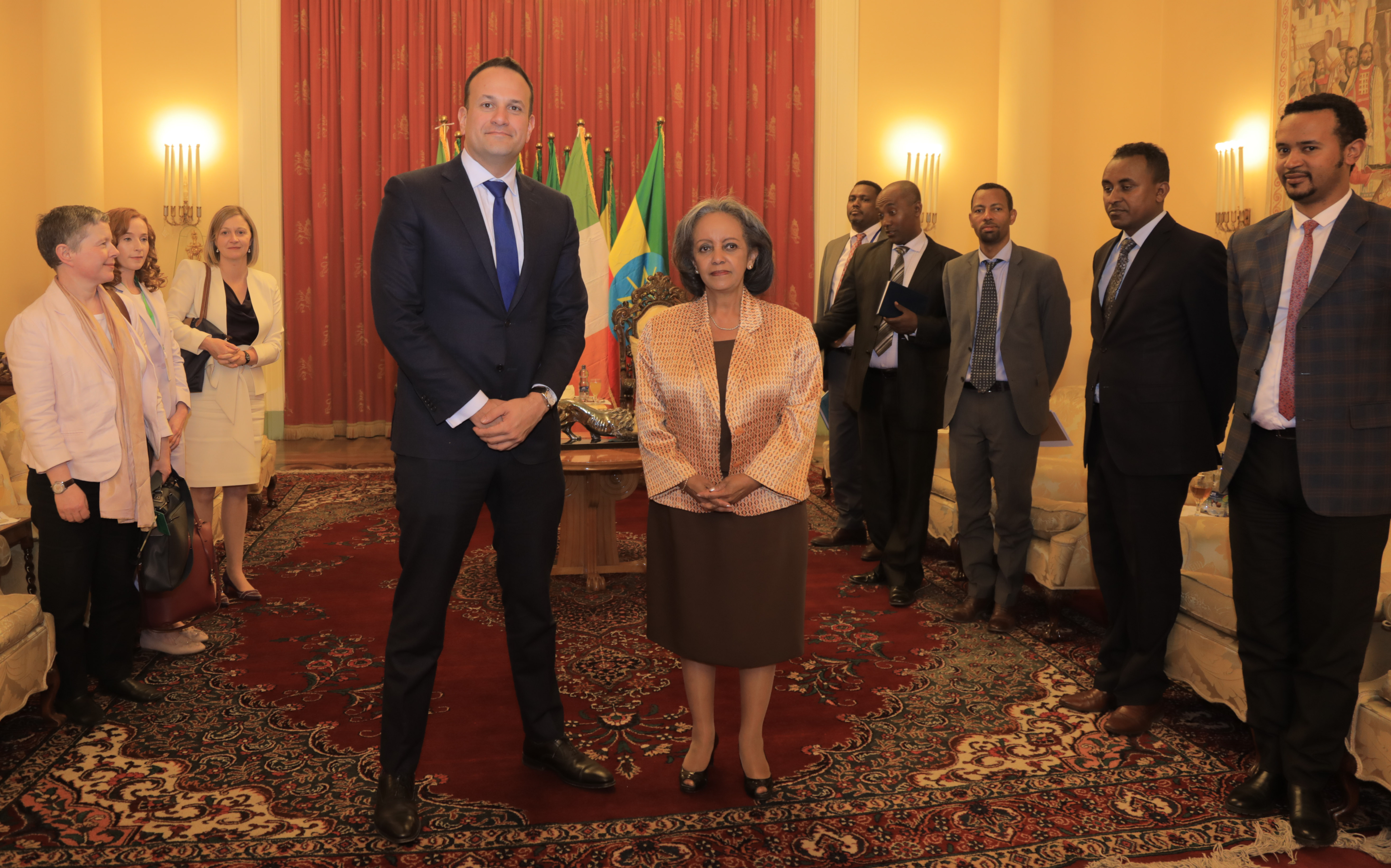 An Taoiseach meeting the President of Ethiopia