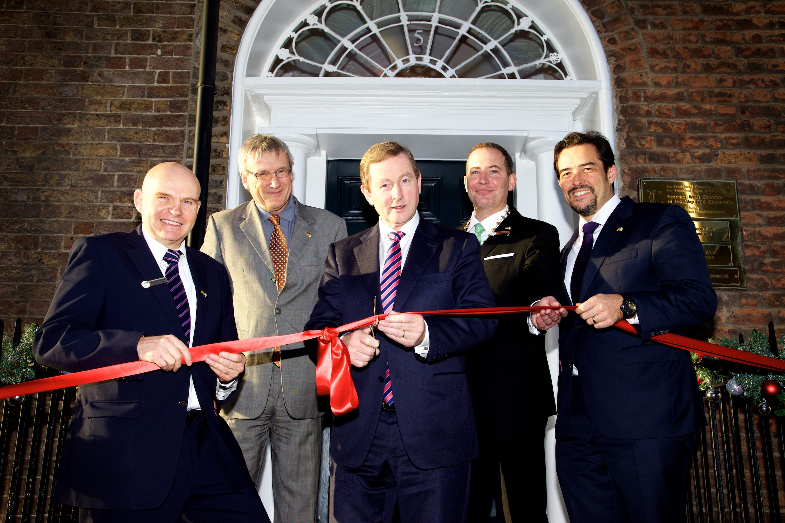 Taoiseach Opens German – Irish Chamber's New Office